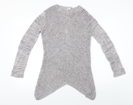 H&M  Girls Purple   Pullover Jumper Size 14 Years
