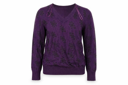 XSIDE  Womens Purple   Pullover Jumper Size XS
