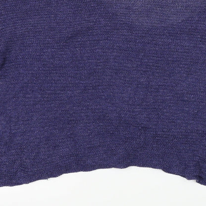 Pull&Bear Womens Blue   Pullover Jumper Size XL