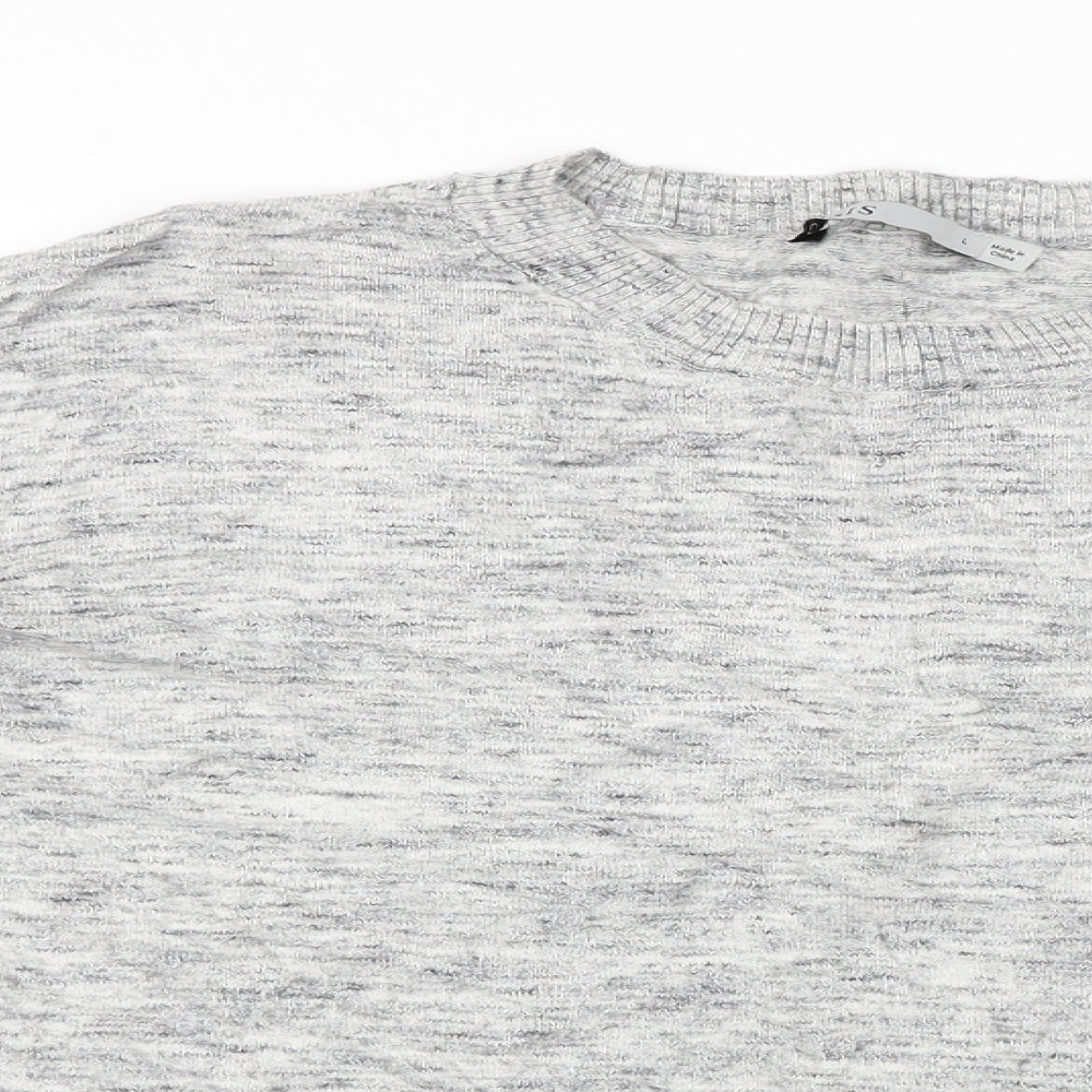 Oasis  Womens Grey   Pullover Jumper Size L