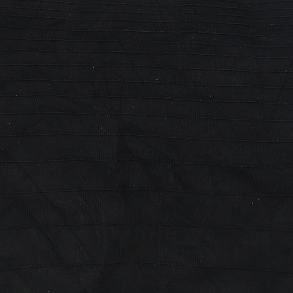 Promod Womens Black   A-Line Skirt Size 26 in