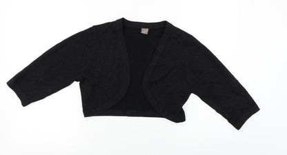 Tu Womens Black   Cardigan Jumper Size 12