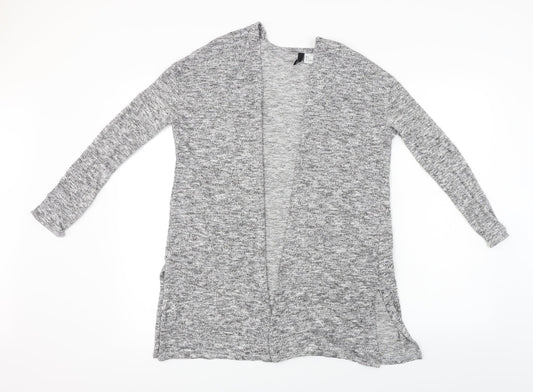 H&M  Womens Grey   Cardigan Jumper Size S
