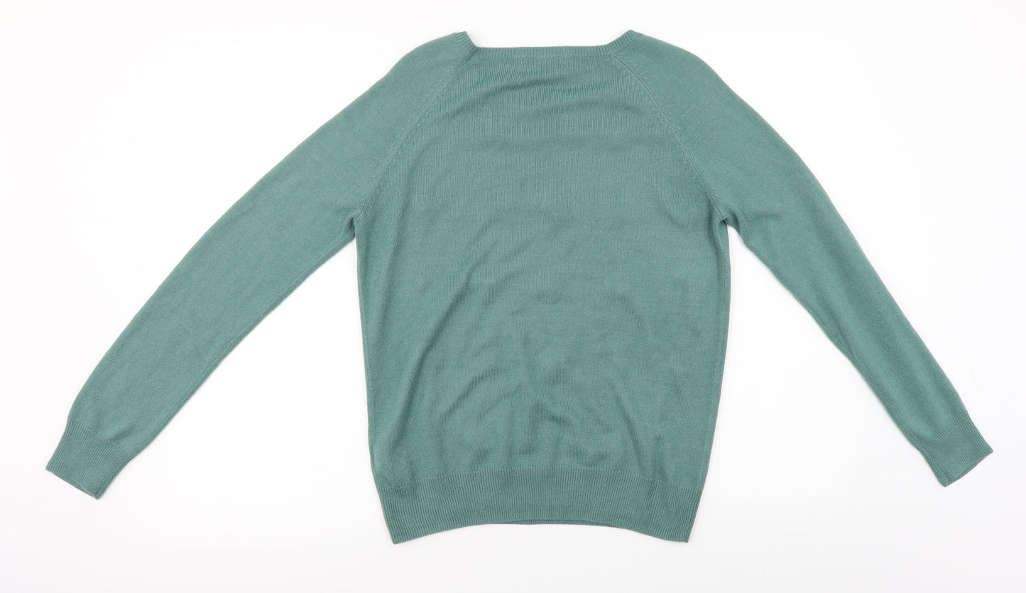 Marks and Spencer  Womens Green   Pullover Jumper Size 10