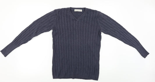 The Earth Collection  Mens Grey   Pullover Jumper Size S