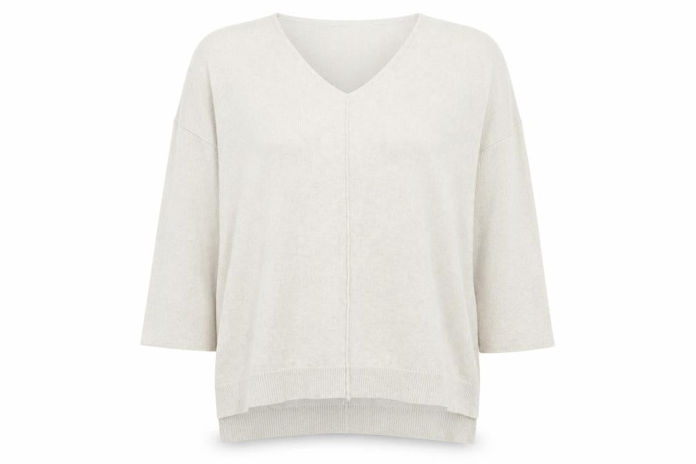 Marks & Spencer  Womens Beige   Pullover Jumper Size 12