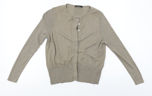 Autograph  Womens Brown   Cardigan Jumper Size 14