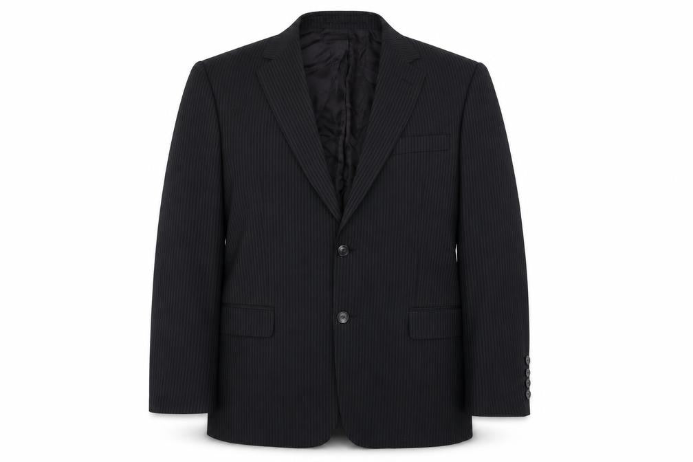 Peter Van Holland  Mens Black   Jacket Blazer Size 46