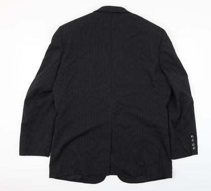 Peter Van Holland  Mens Black   Jacket Blazer Size 46