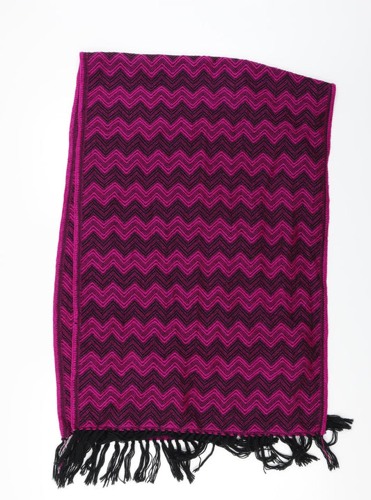 kunalpaca Womens Purple Herringbone   Scarf