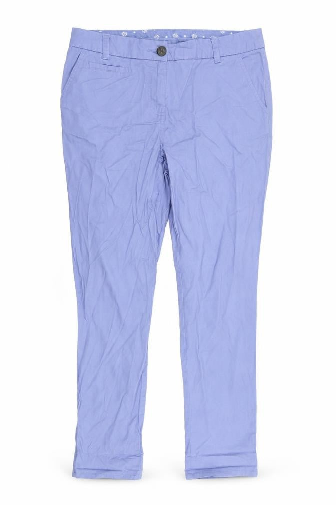 Maine New England Womens Blue Capri Trousers Size 10 L27 in