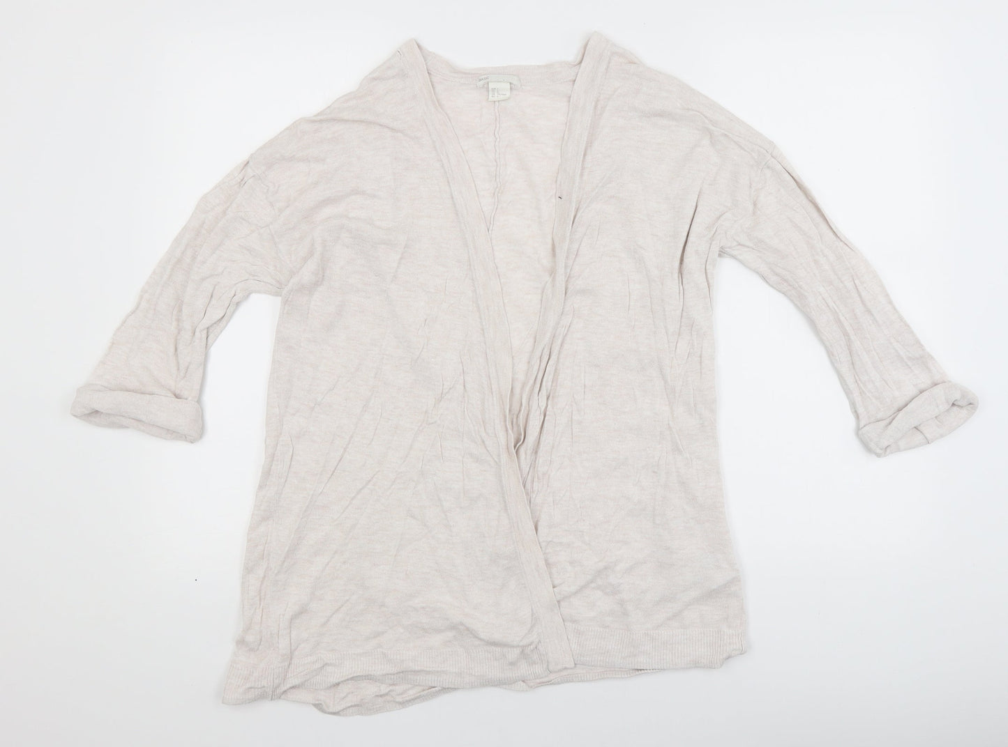 Basics Womens Ivory   Cardigan Jumper Size L