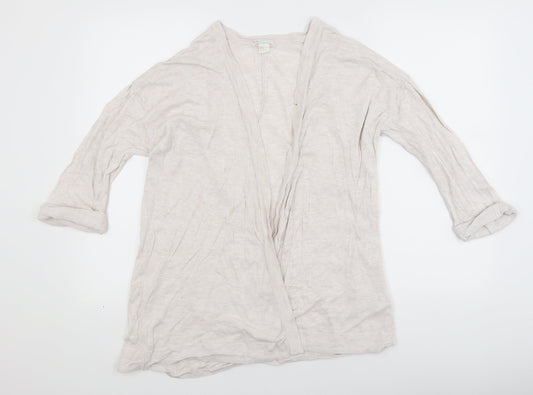 Basics Womens Ivory   Cardigan Jumper Size L