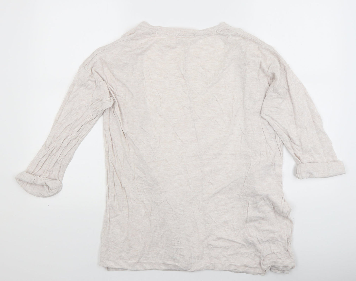 Basics Womens Ivory   Cardigan Jumper Size L