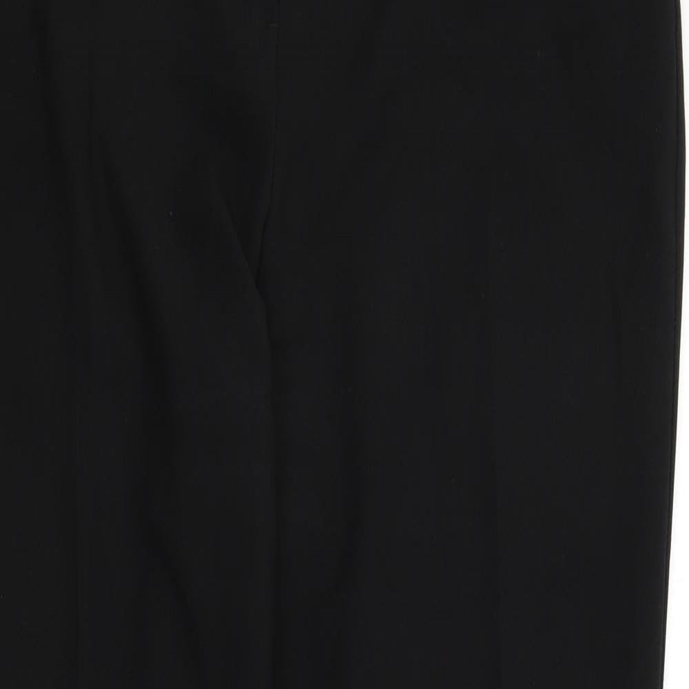 F&F Womens Black   Dress Pants Trousers Size 12 L28 in