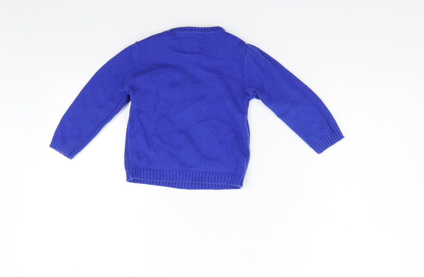 NEXT Boys Blue   Pullover Jumper Size 2 Years  - randeer
