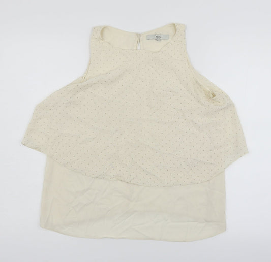 NEXT  Womens Ivory   Basic Blouse Size 10