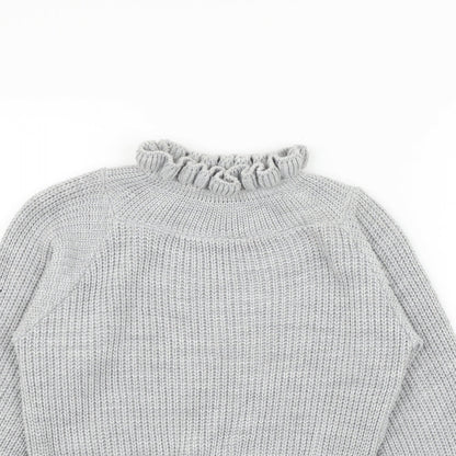 Preloved CAMERO ROSE Womens Grey   Pullover Jumper Size M - Detail
