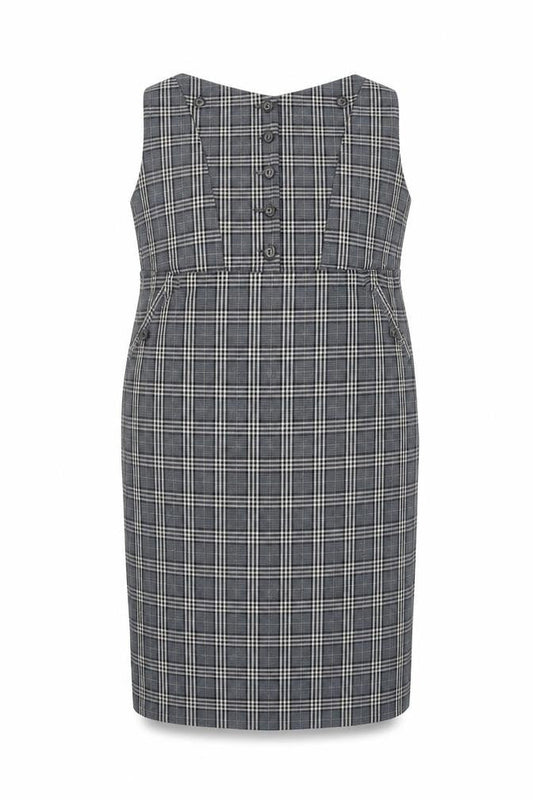 Topshop Womens Grey   Fit & Flare  Size 10