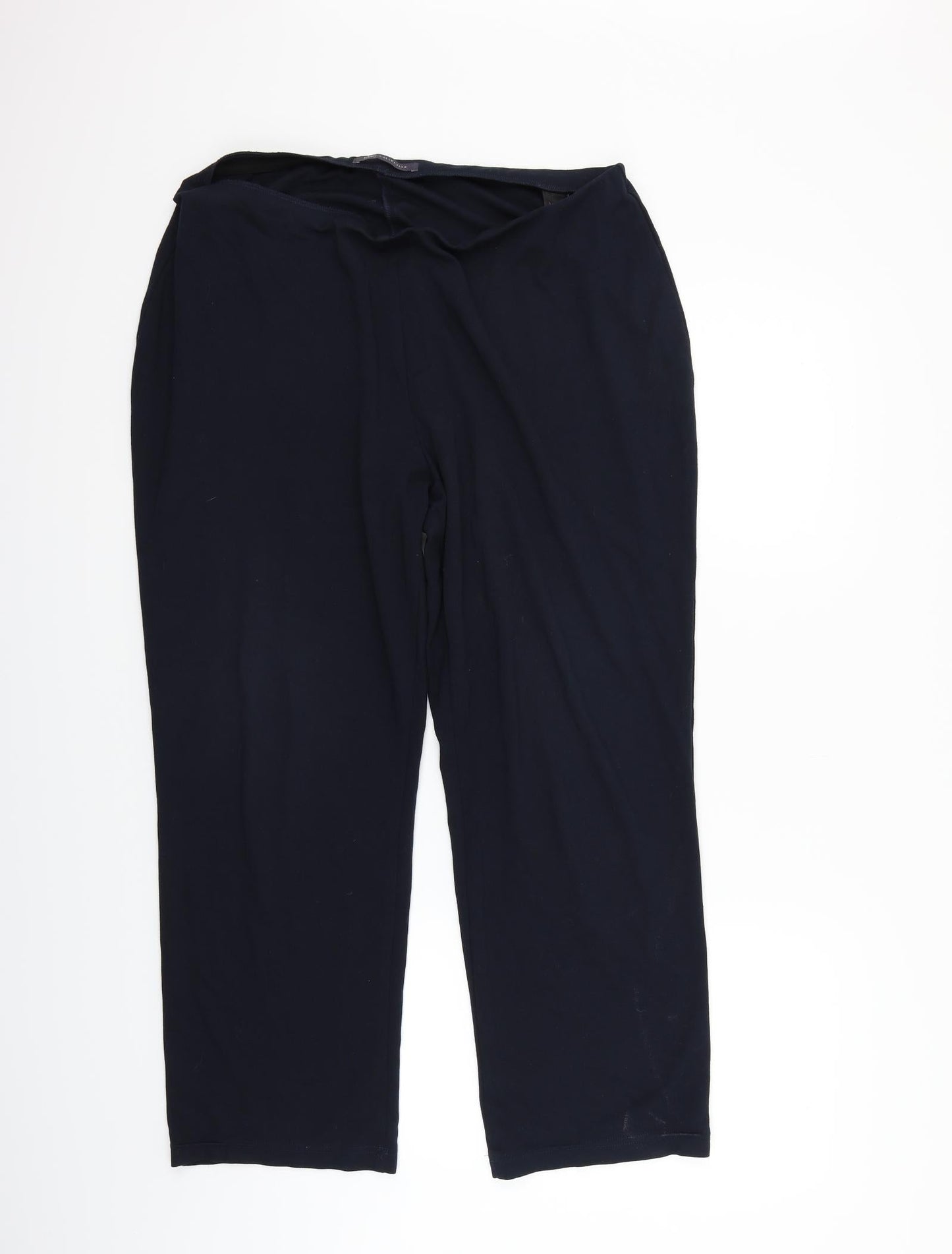 Marks and Spencer Womens Blue   Jegging Trousers Size 16 L25 in