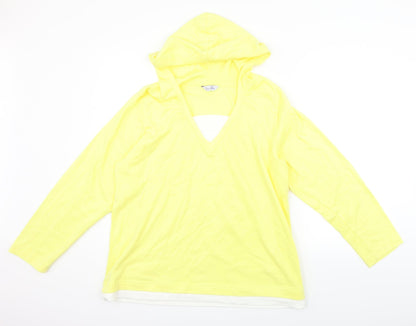 union blues Womens Yellow   Pullover Jumper Size 18