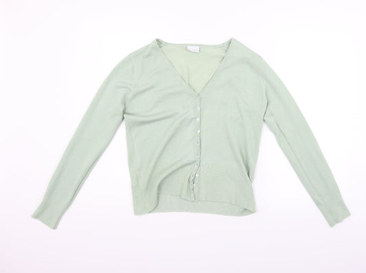 Amartanto Womens Green   Cardigan Jumper Size 12