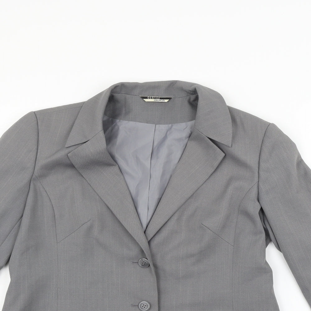 George Womens Grey   Jacket  Size 12