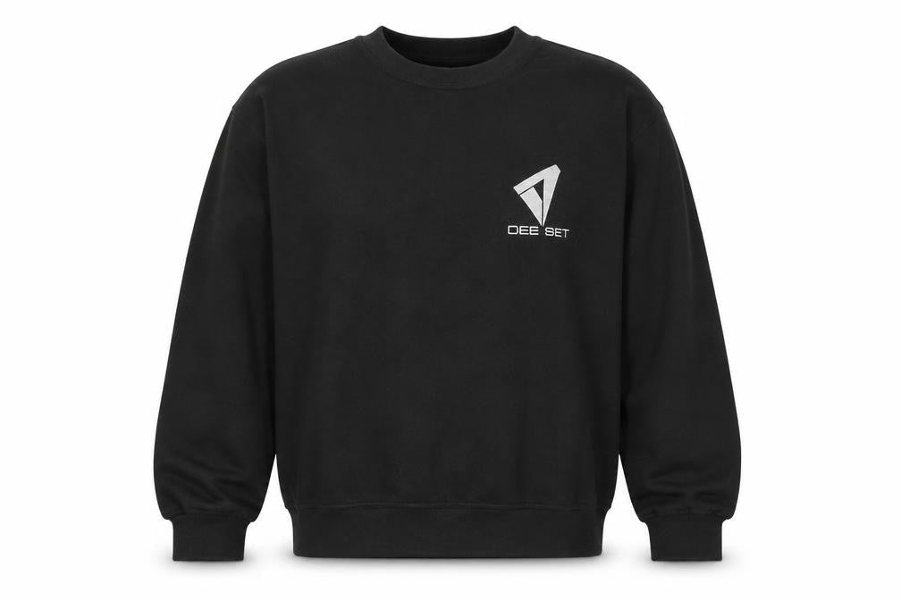 Uneek Mens Black   Pullover Jumper Size M