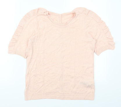 Marks & Spencer Womens Pink   Pullover Jumper Size 8