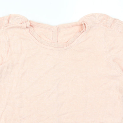 Marks & Spencer Womens Pink   Pullover Jumper Size 8