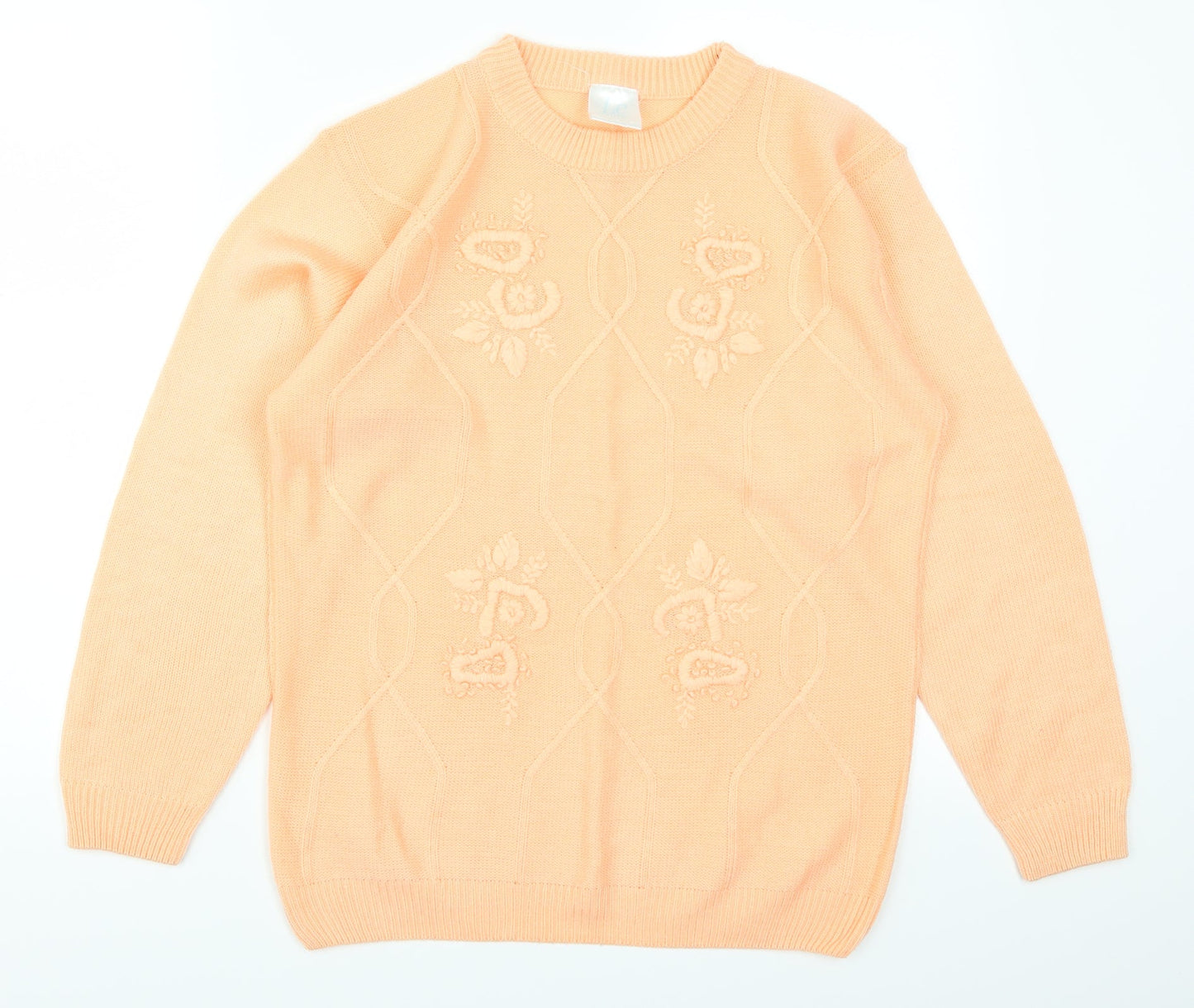 LC Womens Orange   Pullover Jumper Size 10