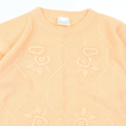 Preloved LC Womens Orange   Pullover Jumper Size 10 - Detail