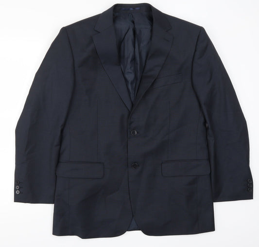 Karl Jackson Mens Blue   Jacket Suit Jacket Size 40