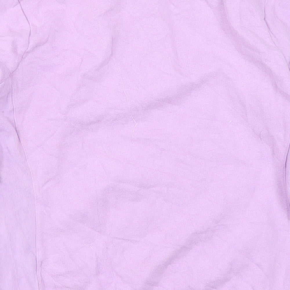 IZOD Womens Purple   Pullover Sweatshirt Size XS