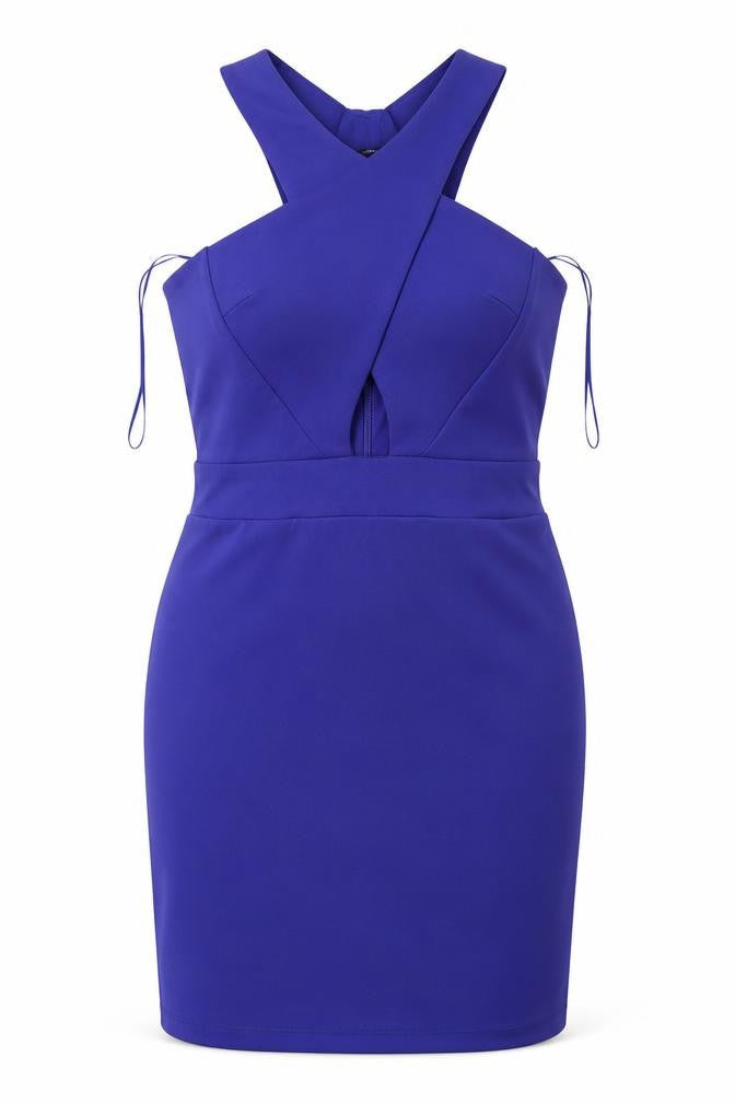 Lost Society Womens Blue   Sheath  Size 14