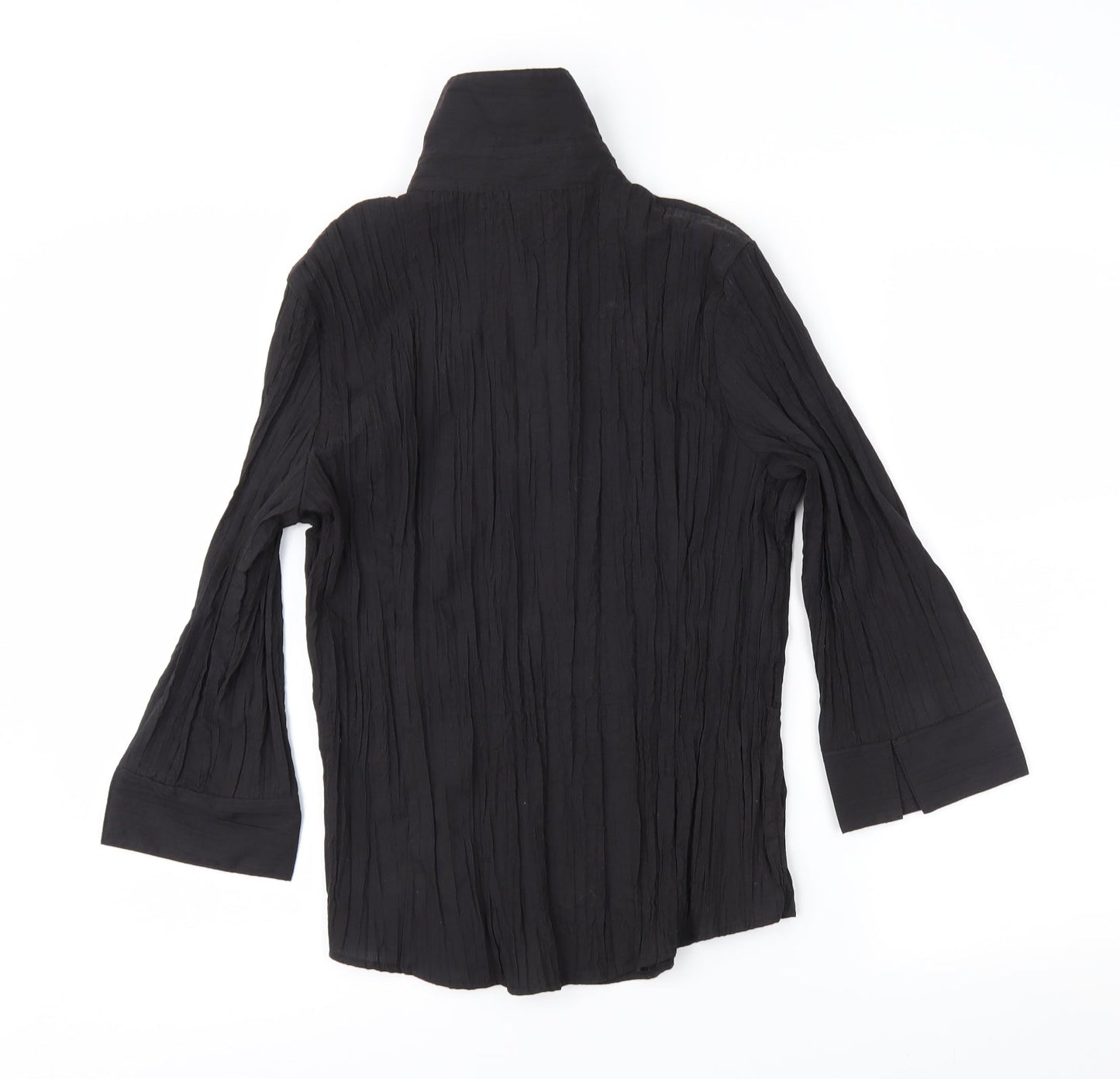 Atmosphere Womens Black   Basic Button-Up Size 12
