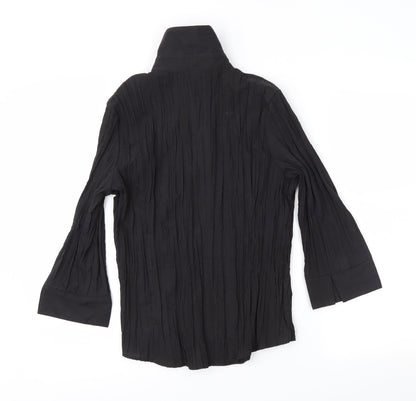 Preloved Atmosphere Womens Black   Basic Button-Up Size 12 - Back