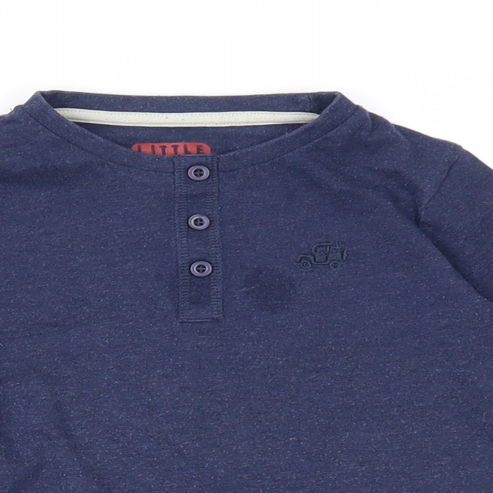 TU Boys Blue   Basic T-Shirt Size 2-3 Years