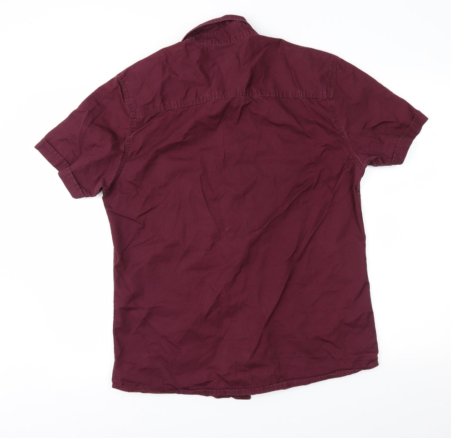 Matalan Mens Purple    Button-Up Size M