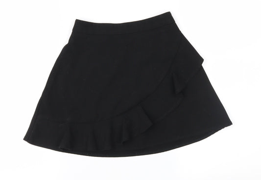 George Girls Black   A-Line Skirt Size 5-6 Years