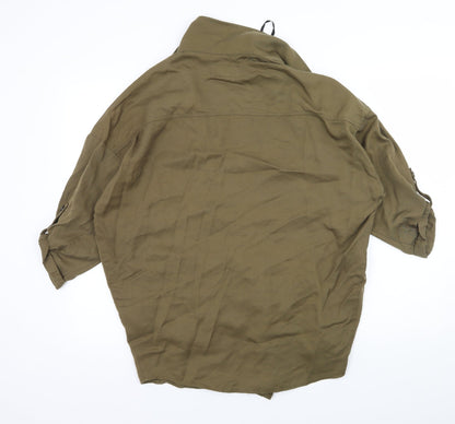 H&M Womens Green   Jacket  Size XS