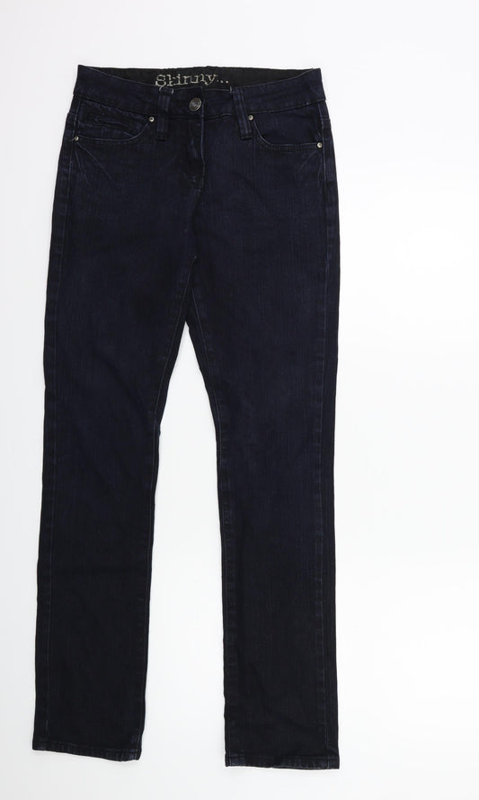 George Womens Blue  Denim Skinny Jeans Size 8 L32 in