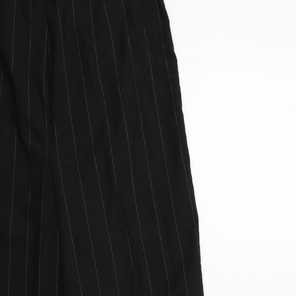 the collection Womens Black Striped  Trousers  Size 12 L27 in