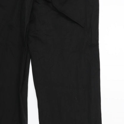 Vero Moda Womens Black   Trousers  Size 10 L30 in
