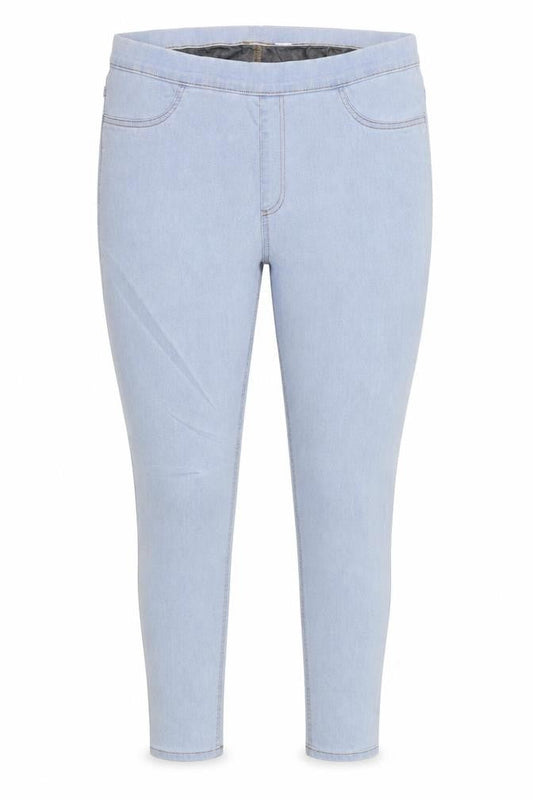 Preworn Womens Blue  Denim Jegging Jeans Size 36 in L28 in