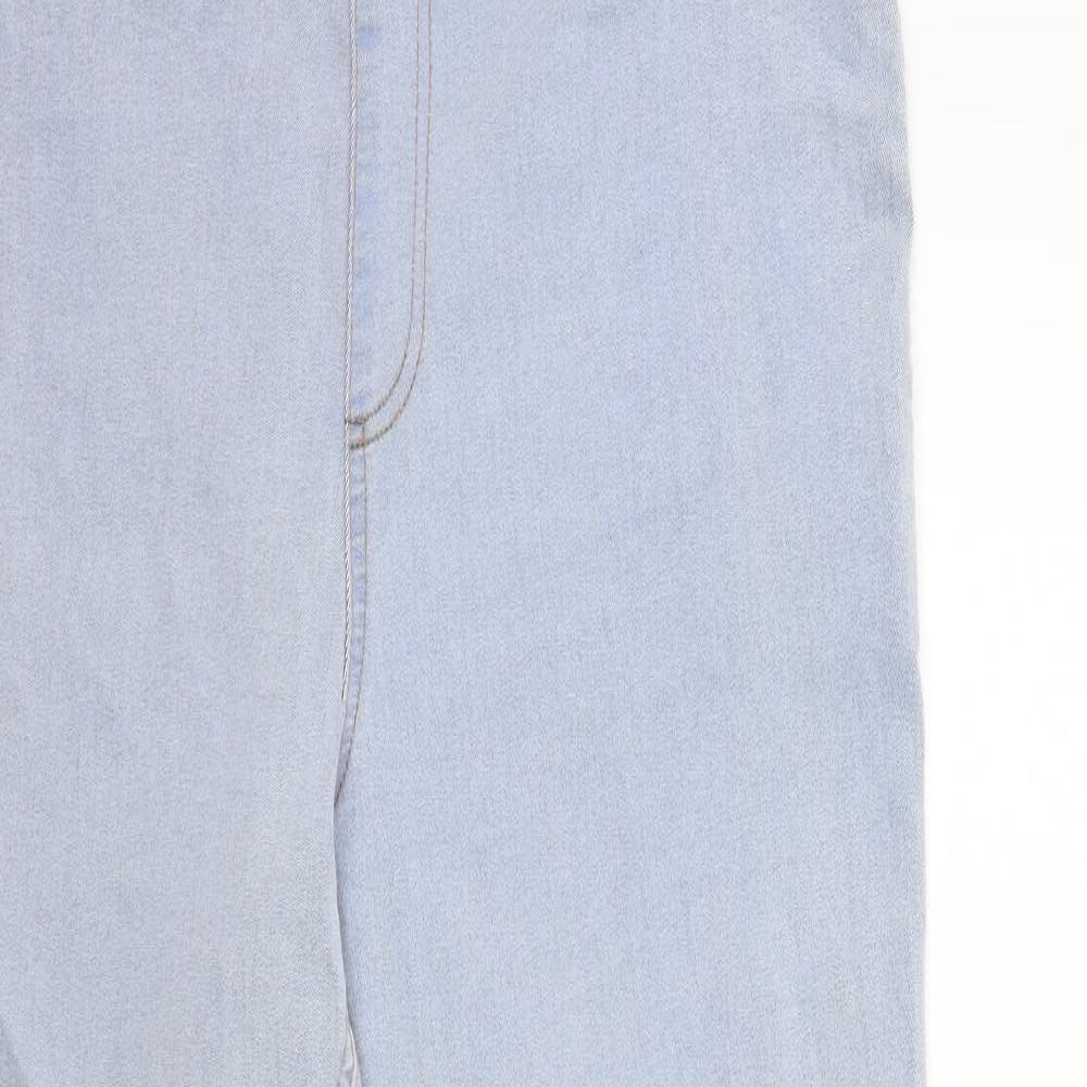 Preworn Womens Blue  Denim Jegging Jeans Size 36 in L28 in