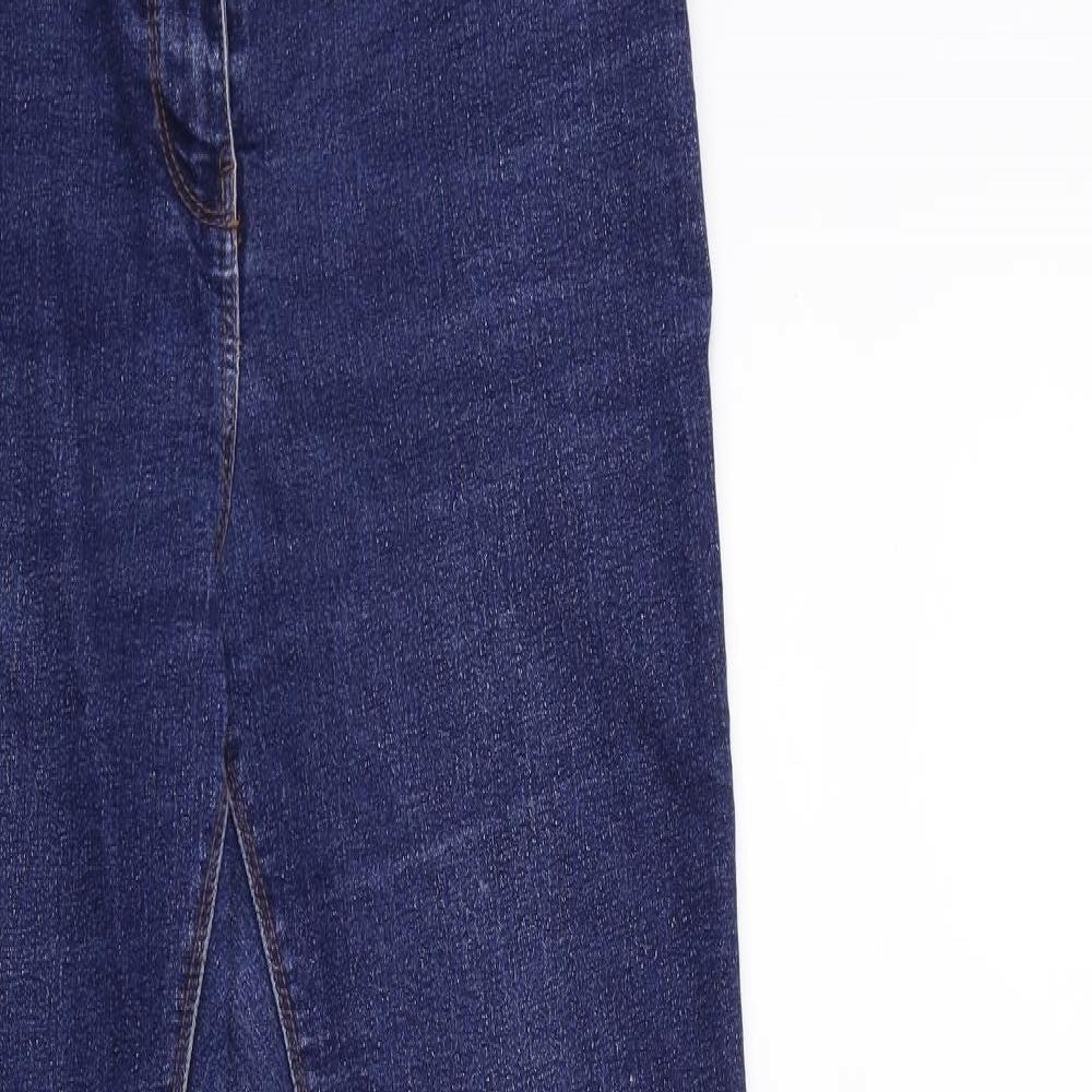 Papaya Womens Blue  Denim Skinny Jeans Size 8 L30 in