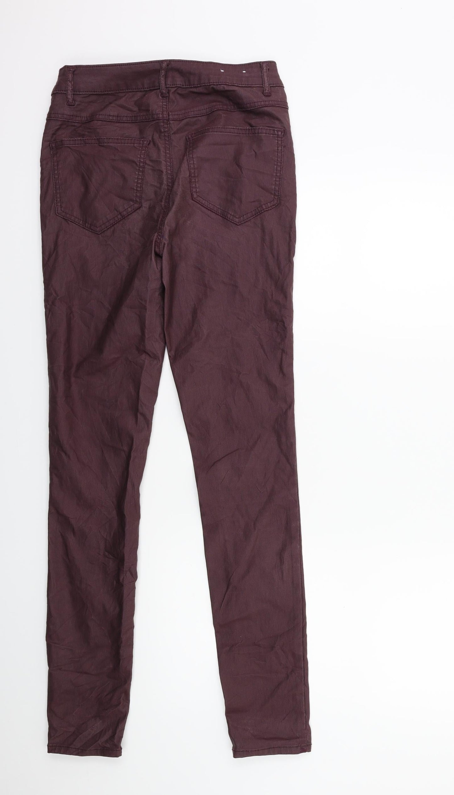 villa Womens Brown  Denim Skinny Jeans Size M L31 in