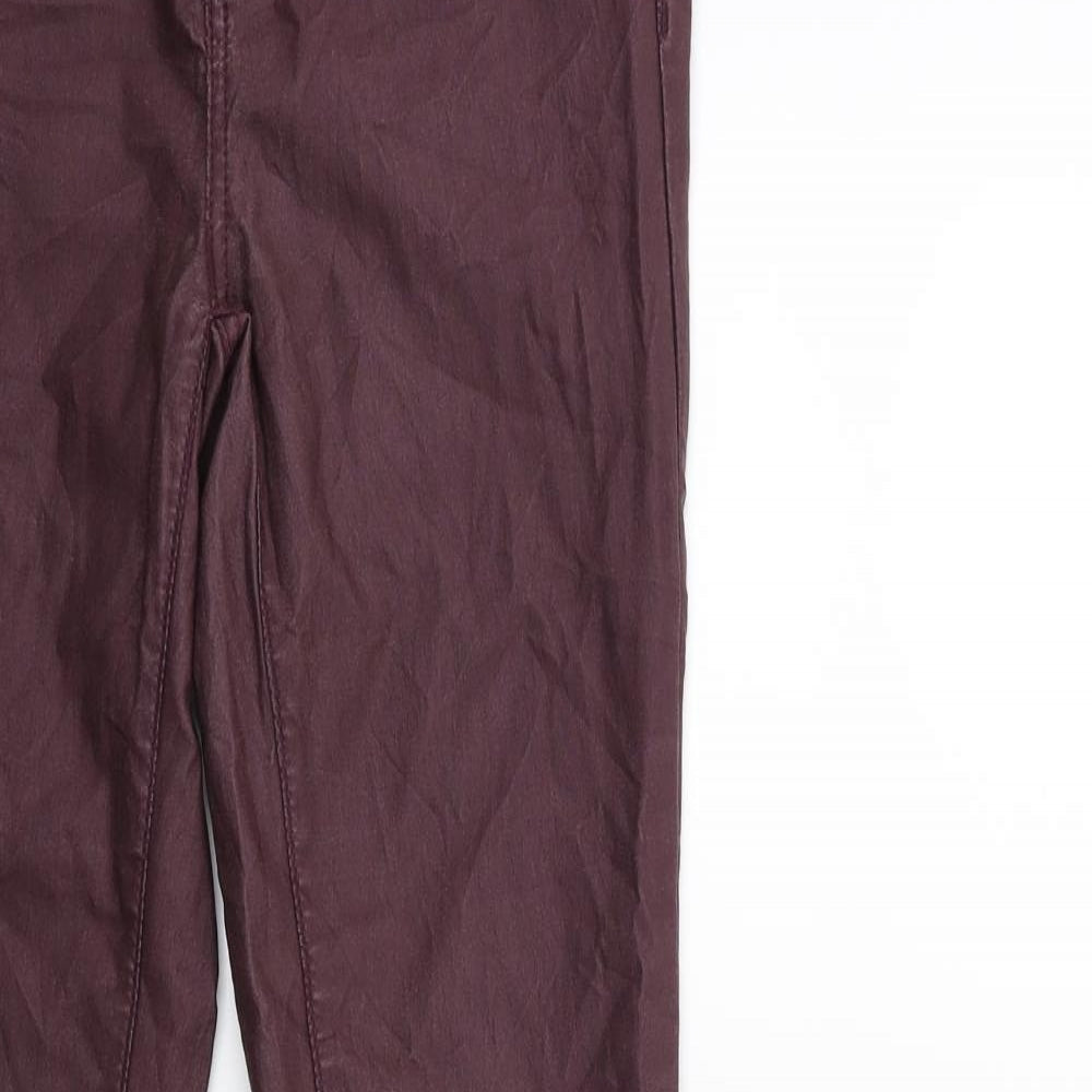 villa Womens Brown  Denim Skinny Jeans Size M L31 in