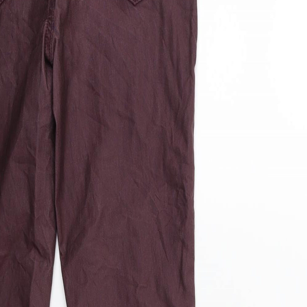 villa Womens Brown  Denim Skinny Jeans Size M L31 in